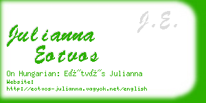 julianna eotvos business card